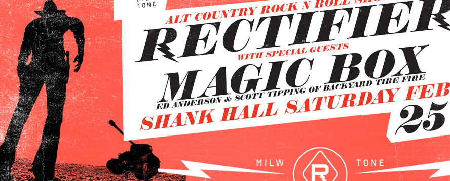 Rectifier @ Shank Hall - Sat, Feb 25